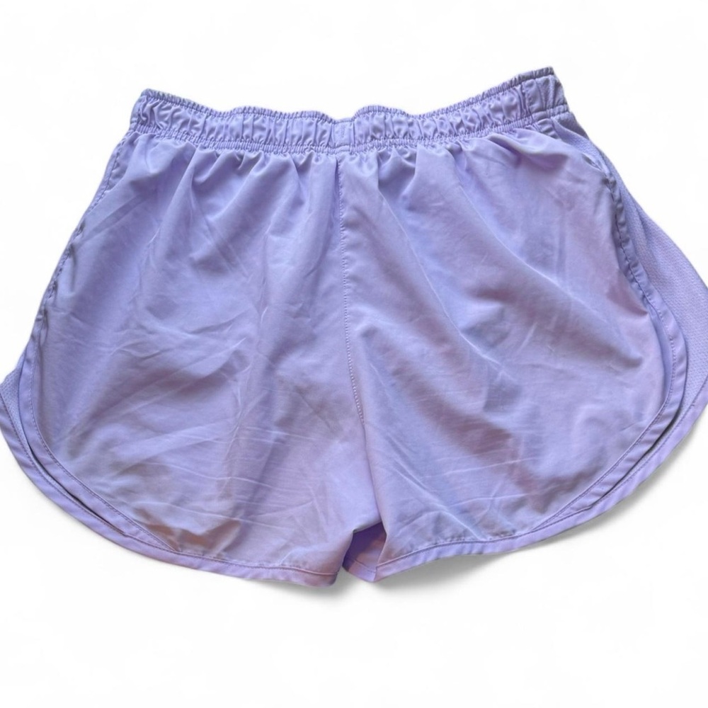 Nike Dri-FIT Tempo Running Shorts Lavender Purple Medium Athletic Dolphin Hem - Picture 7 of 10